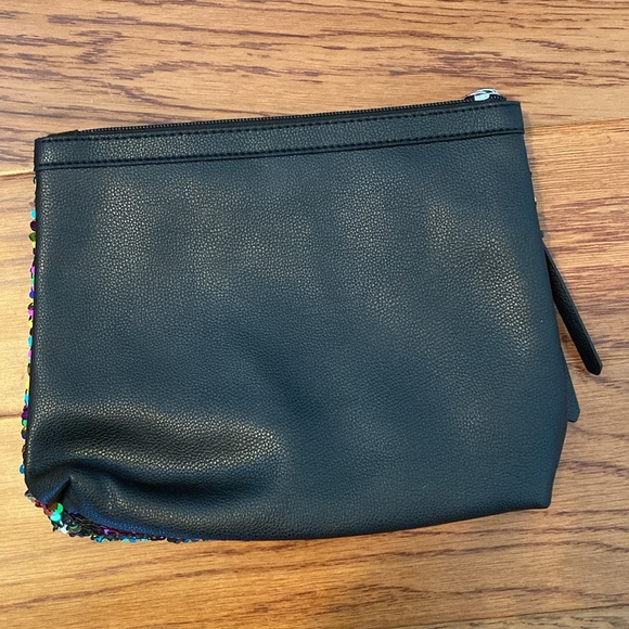 Victorias Secret rainbow sequin pouch/makeup bag - Picture 2 of 5